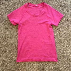 pow pink lululemon swiftly tech race length